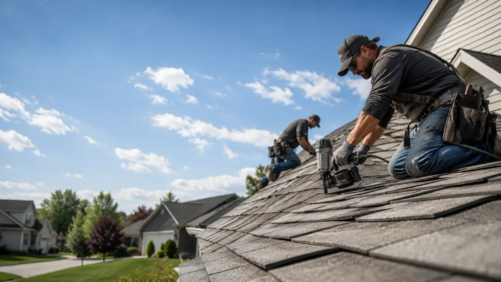 Storm Damage Roof Repair in Sycamore, PA near me
